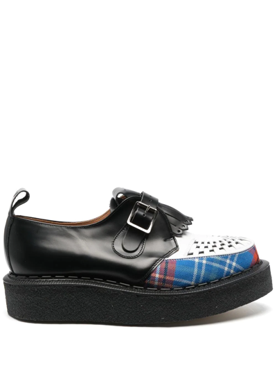 Charles Jeffrey Loverboy Leather Tassel Loafers In Schwarz