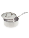 AMERICAN KITCHEN STAINLESS STEEL 2-QT SAUCEPAN & COVER