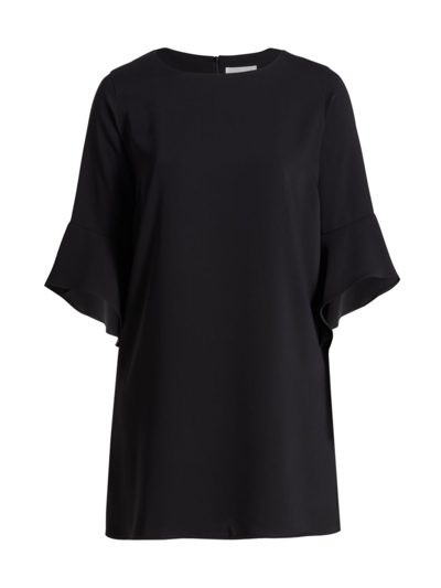 Caroline Rose, Plus Size Sunset Skies Julia Crepe Dress In Black