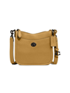 Coach Chaise Leather Crossbody Bag In Flax