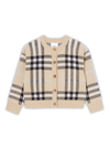 BURBERRY LITTLE GIRL'S & GIRL'S SIGNATURE CHECK CARDIGAN