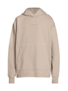 Acne Studios Franklin Hoodie Sweatshirt In Oyster Grey