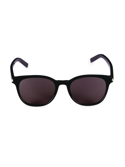 Saint Laurent 52mm Pantos Sunglasses In Black