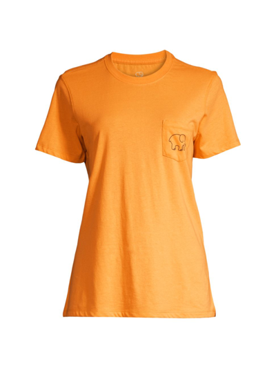 Ivory Ella Daisy Fields Short-sleeve T-shirt In Yellow