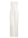 MILLY WOMEN'S EVANA CADY STRAPLESS JUMPSUIT