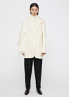 Totême Classic Wool Scarf Bone In Bone