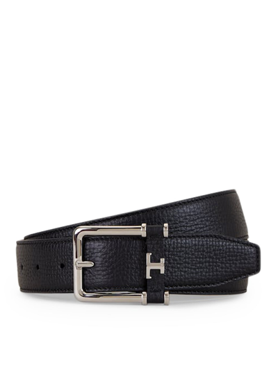 Tod's Belt In Leather In Black