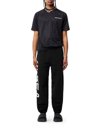 Heron Preston Graphic-printed Elasticated Waistband Pants In Black