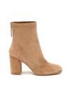 Gianvito Rossi Suede Ankle Boots In Brown