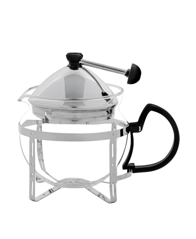 Ovente Glass Teapot With Removable Stainless-steel Infuser Fgh17t, 17 oz In Clear