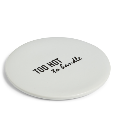 The Cellar Words Circle Ceramic Trivet, Created For Macy's