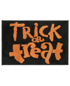 Avanti Trick Or Treat Halloween Accent Rug, 20" X 32" In Black