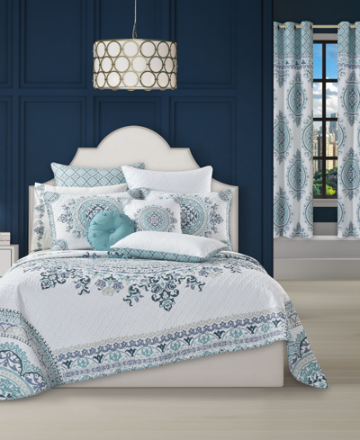Royal Court Afton 3-pc. Quilt Set, King/california King In Blue