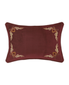 Royal Court Montecito Decorative Pillow, 13" X 19" In Red