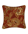 Royal Court Montecito Decorative Pillow, 16" X 16" In Red