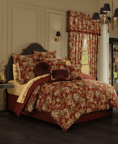 Royal Court Montecito 4-pc. Comforter Set, King In Red