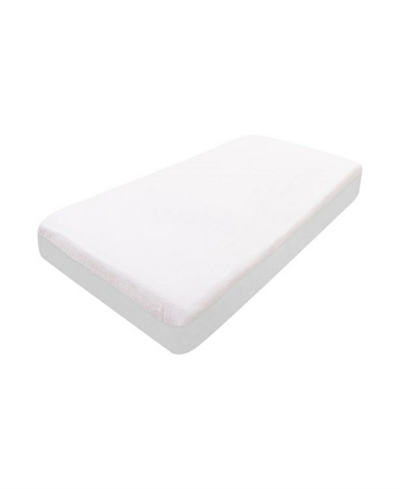 Superior Kids Water Resistant And Non-allergenic Mattress Protector In White