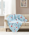 PREMIER COMFORT NOVELTY PRINTED ELECTRIC PLUSH THROW, 50" X 60", CREATED FOR MACY'S BEDDING