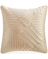 Hotel Collection Metallic Stone Quilted Sham, King, Created For Macy's Bedding In Gold