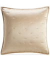 Hotel Collection Glint Quilted 2-pc. European Sham Set, Exclusively At Macy's In Gold