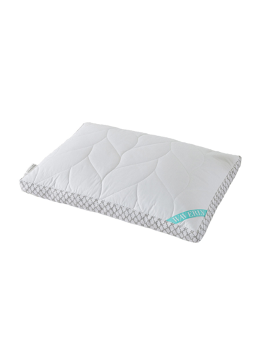 Waverly Quilted Feather Pillow, Queen In White