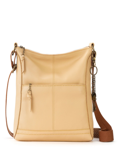 The Sak Women's Lucia Leather Crossbody Bag In Buttercup