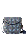 SAKROOTS WOMEN'S RECYCLED ECOTWILL FOLDOVER CROSSBODY