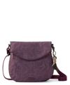 SAKROOTS WOMEN'S RECYCLED ECOTWILL FOLDOVER CROSSBODY