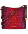 BRAHMIN KATIE MELBOURNE EMBOSSED LEATHER CROSSBODY