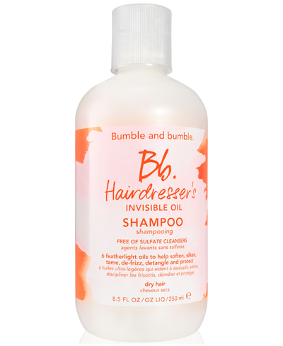 Bumble And Bumble Hairdresser's Invisible Oil Hydrating Shampoo, 8.5 Oz. In No Color