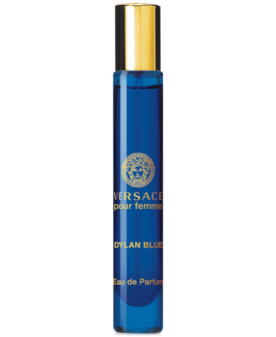 Versace Dylan Blue Pour Femme Eau De Parfum Travel Spray, 0.33 Oz.