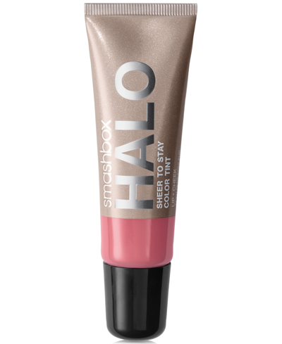 Smashbox Halo Sheer To Stay Lip + Cheek Tint, 0.34 Oz. In Wisteria (cool Mauve)