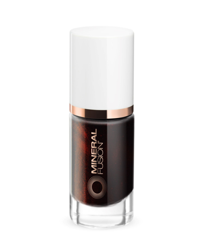 Mineral Fusion Nail Lacquer In Double Take (dark Red With Shimmery Red