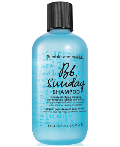 Bumble And Bumble Sunday Shampoo, 8.5oz. In No Color