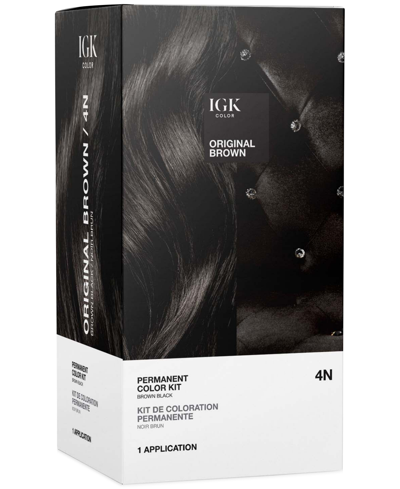 Igk Hair 6-pc. Permanent Color Set In Original Brown