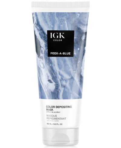 Igk Hair Color Depositing Mask In Peek-a-blue