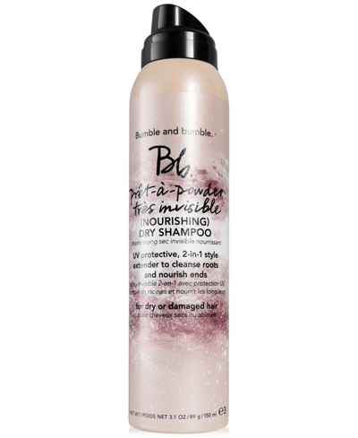 Bumble And Bumble Pret-a-powder Tres Invisible (nourishing) Dry Shampoo, 3.1 Oz. In No Color