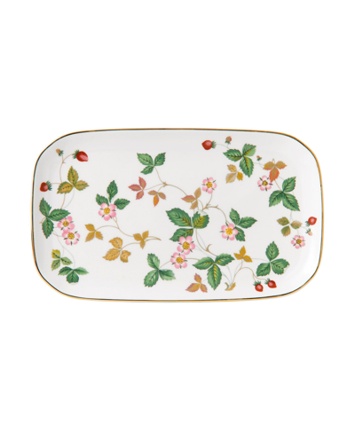 Wedgwood Wedgewood Wild Strawberry Sandwich Tray In Multi