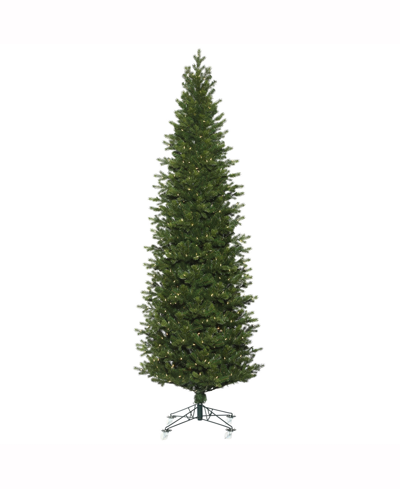 Vickerman 7.5' X 38" Eagle Frasier Slim Artificial Christmas Tree Features 2222 Pe/pvc Tips