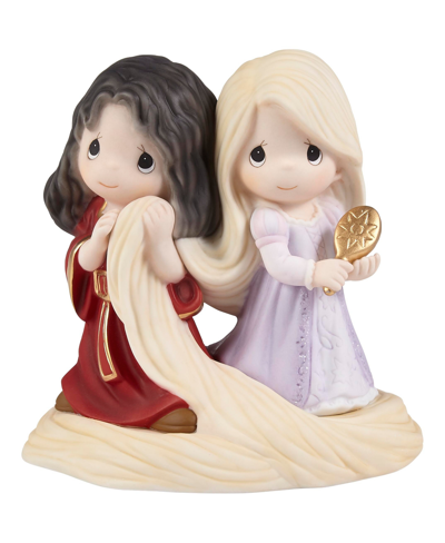 Precious Moments 221042 Disney Tangled Hold On To Your Dreams Bisque Porcelain Figurine In Multicolor