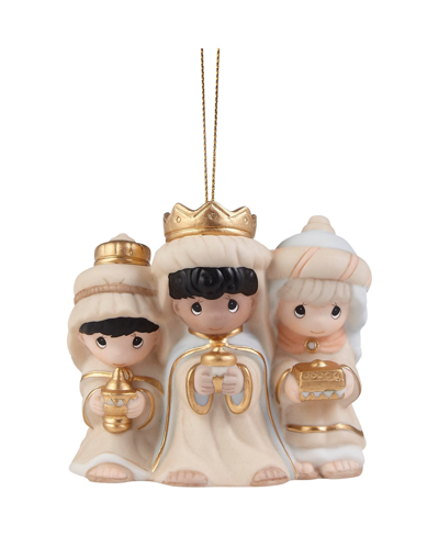 Precious Moments 221032 They Followed The Star Bisque Porcelain Ornament In Multicolor