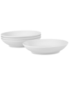 Noritake Swirl Pasta Bowls, Set Of 4 In White