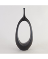 GLOBAL VIEWS OPEN OVAL RING VASE SMALL