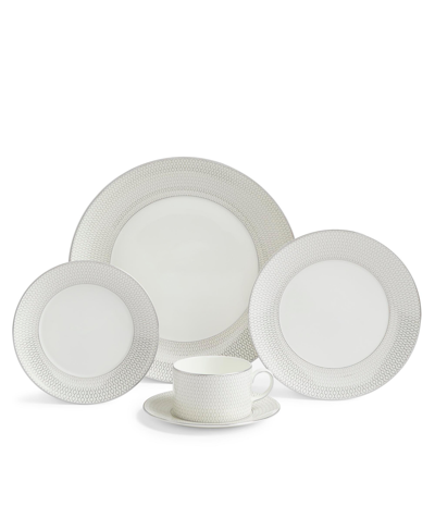 Wedgwood Gio Platinum 5 Piece Placesetting In Multi
