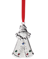 Lenox Jeweled Santa Ornament In Multi And Aluminum