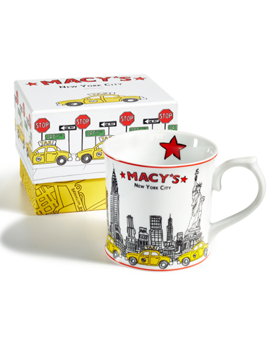 Rosanna Macy's Porcelain Taxi Mug In Multi