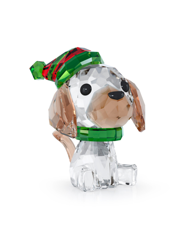 Swarovski Holiday Cheers Beagle Decorative Accent In Multicolored