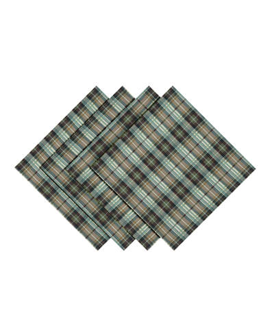 Laural Home Woodland Forest Set Of 4 Napkins, 20" X 20" In Sage