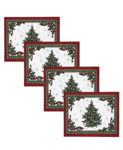 Villeroy & Boch Toy's Delight Engineered Reversible Placemats, Set Of 4 In Multi
