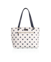 Oniva Mickey Mouse Uptown Cooler Bag In White With Navy Blue Accents